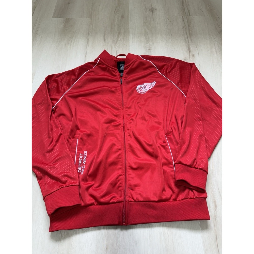 Detroit Red Wings NHL G-III Full Zip Jacket Men's XL Rhinestone